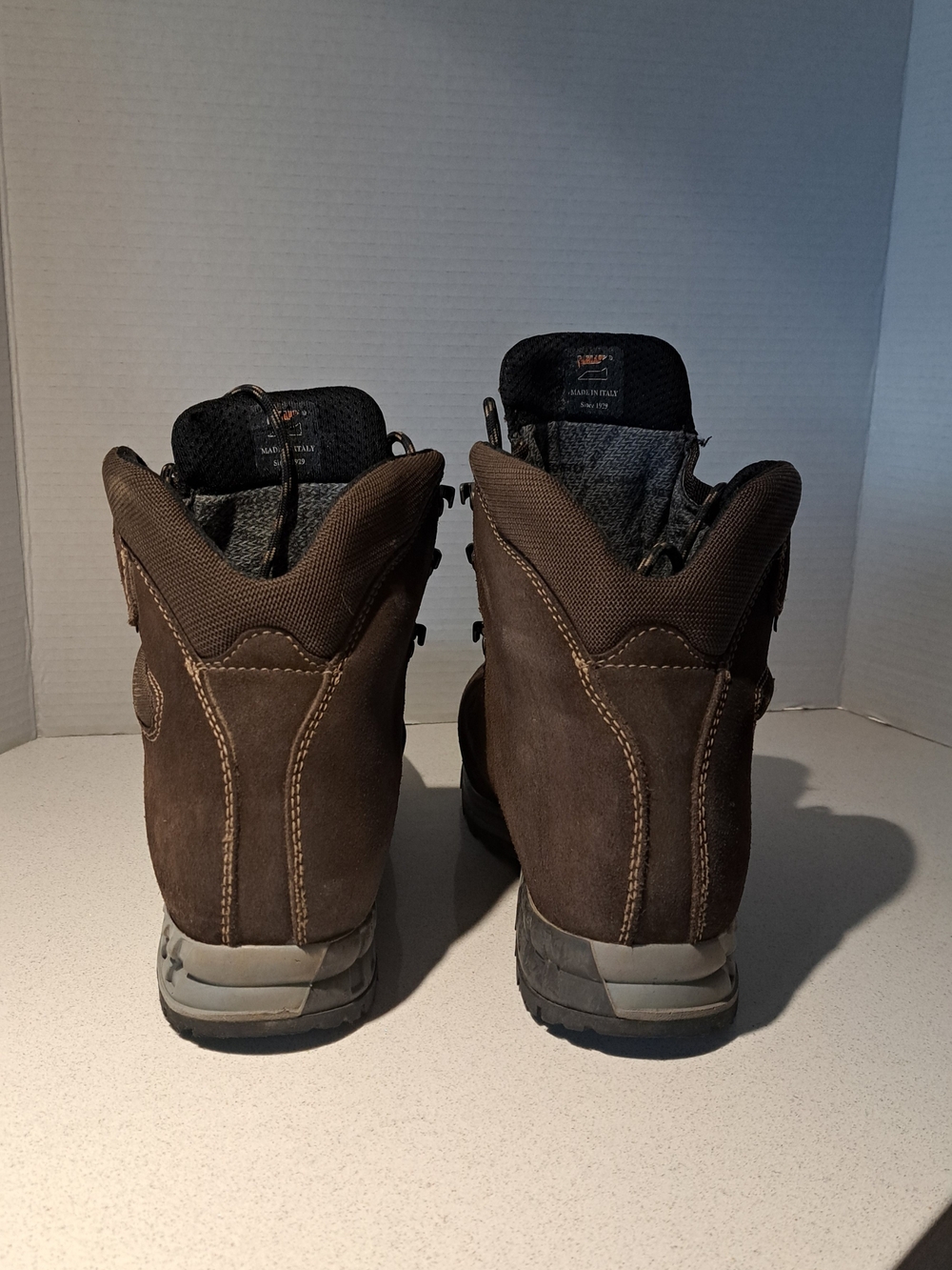 Zamberlan Gore-Tex Vibram Hiking Boots Men's 9 Women's 11 Made in Italy Leather - Picture 2 of 13